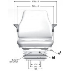 MS1437 Sears, Traktoren mit hoher Leistung 200 PS 