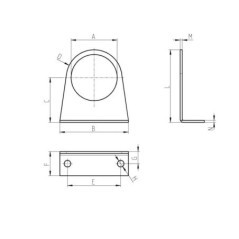 Mounting bracket - MX3S