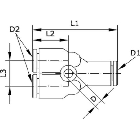 Push-in fitting - MYC433P