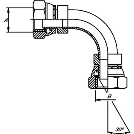 Bogen AG-AG 3/8 BSP - MM9006B