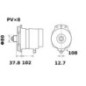 Alternator 48V 180A - MG93 Alternator 48V 180A - MG93