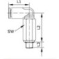 Push-in fitting - MEC6M5P