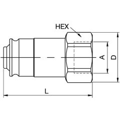 NS5028FB Parker, Pressure-coupled Parker 
