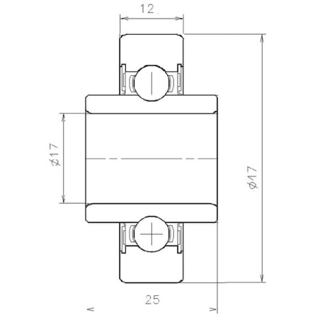 Track roller bearing - NWB01572