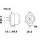 Alternator 14V 120A - MG716 Alternator 14V 120A - MG716