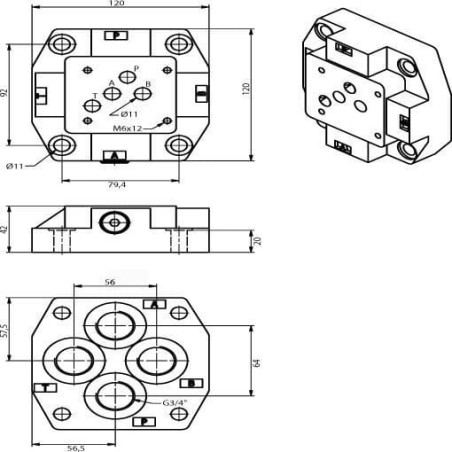 Subplate bottom - NW10