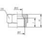 Nut clamping ring - NUTCR12 Nut clamping ring - NUTCR12