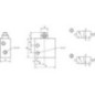Valve 3/2-stem actuated - MEP32M5NC