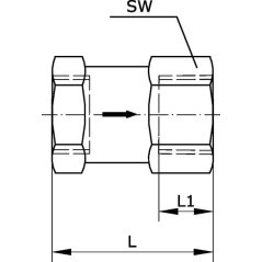 NRVM5 Kramp, Check valves 