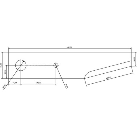 Mähklinge - NTSB12CN