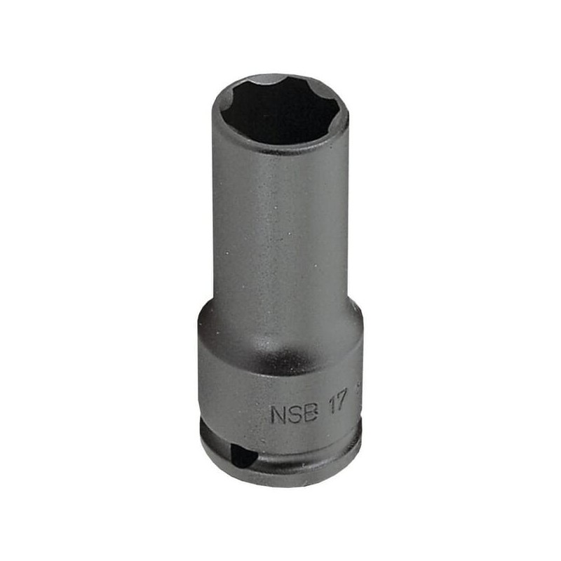 Impact socket thin long 15mm - NSB15