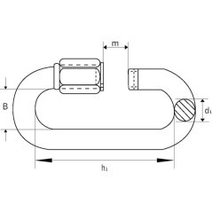 Quick link diameter 10x89mm - NG10S