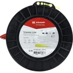 Żyłka tnąca średnica 2.65 mm 210 m okrągła żółta Kramp - NL27210RKR