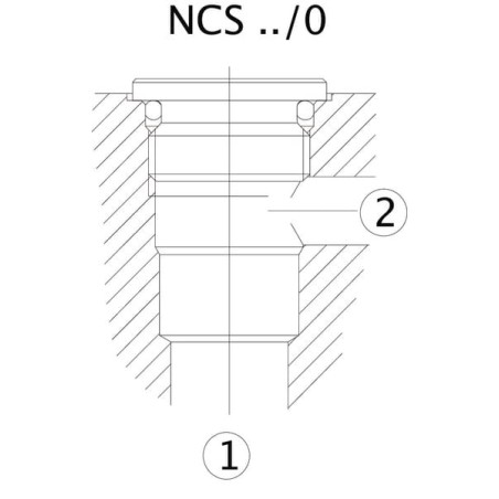 Cavity plug NCS06/3 - NCS063B0