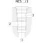 Cavity plug NCS06/3 - NCS063B0 Cavity plug NCS06/3 - NCS063B0