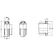 Ball bearing insert - NWB00874