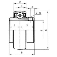 Ball bearing insert - NWB01000