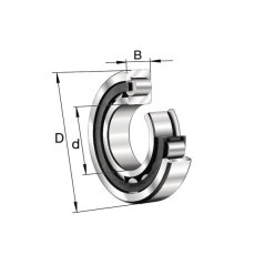 Cylindrical roller bearing - NJ2220EXLTVP2