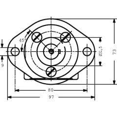 Hydraulikmotor - OMM32151G0099