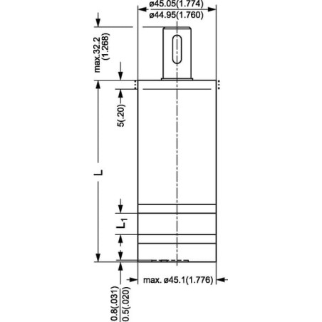 Orbit motor, shaft diameter 16 back - OML8151G2001