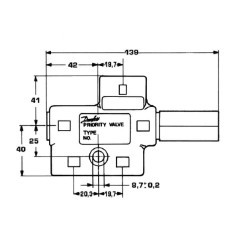 OLS80A Danfoss, Zawory do jednostek sterujących 