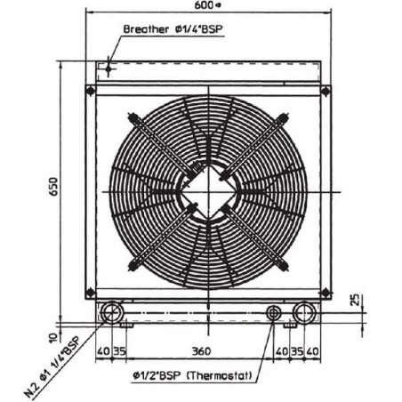 Ölkühler 12V - OK2050K12201