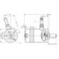 Orbit motor, shaft diameter 16 sensor back - OMM8151G5060