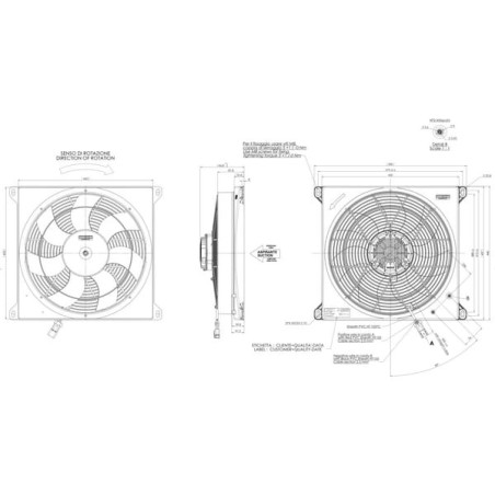 Ventilator 2MV-5 24V saugend - OK92MV524S