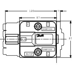 OLSA80 Danfoss, Ventile für Steuereinheiten 