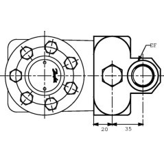 OLSA80 Danfoss, Ventile für Steuereinheiten 