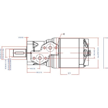 Orbit motor - OMR501516210
