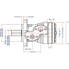 Orbit motor - OMR2501516016