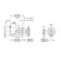 Orbit motor, shaft diameter 25 Black - OMPX8011186723
