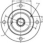 Orbit motor short - OMTS250151B3038