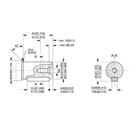 Orbit motor, shaft diameter 25 - OMPX20011185752