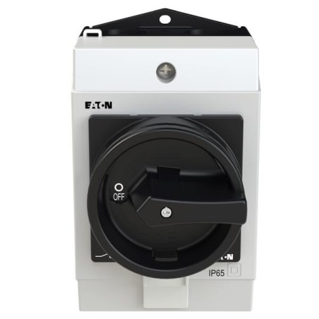 Rotary switch 3P, 25A, BK - P125I1SVBSW