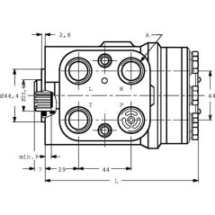 Orbit steering unit - OSPB80ON1500040
