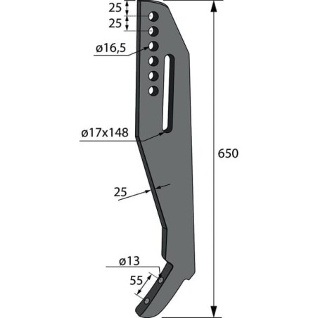 Subsoiler tine - P13093N
