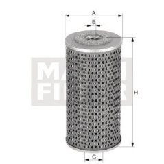 Fuel filter Mand H - P461