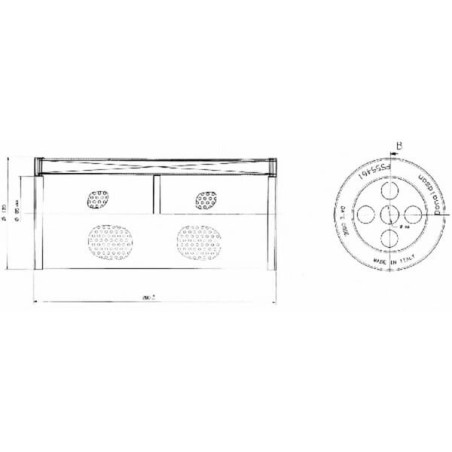 Filtr hydrauliczny, Donaldson - P555461