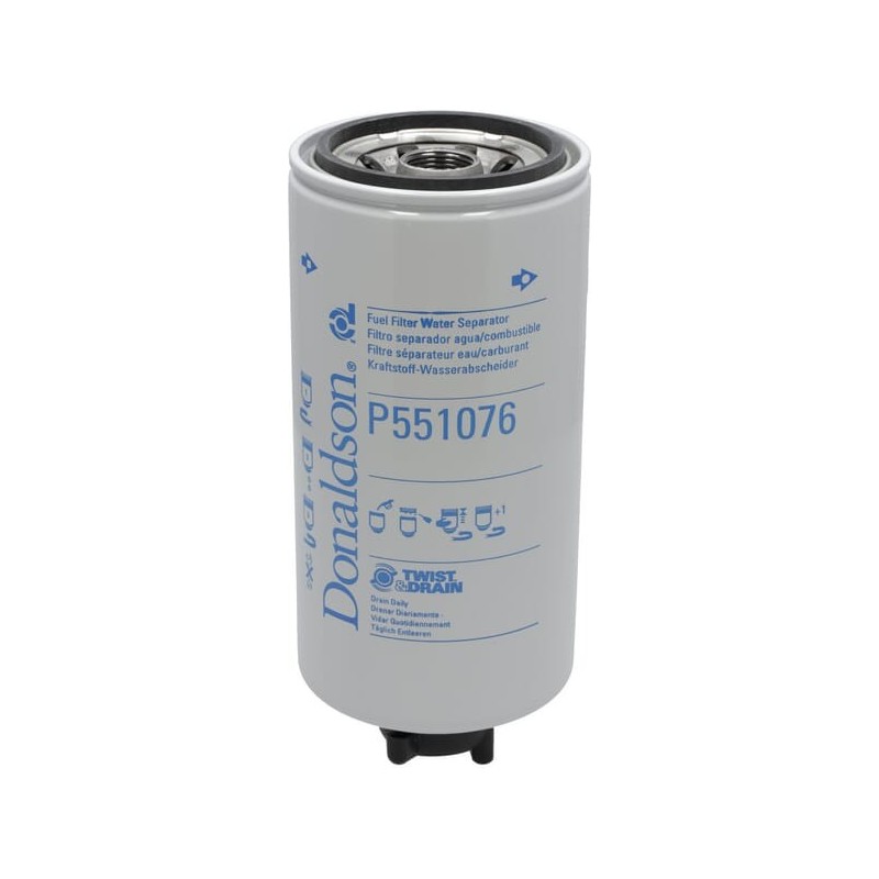 Fuel water separator filter Spin on - P551076