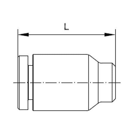 Steckverschraubung - PC8P