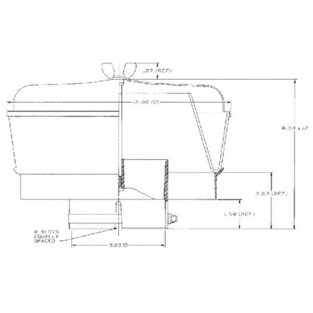 Vorfilter kpl. Donaldson - PBH002043