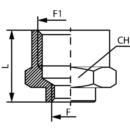 Pipe connector - PC1838T