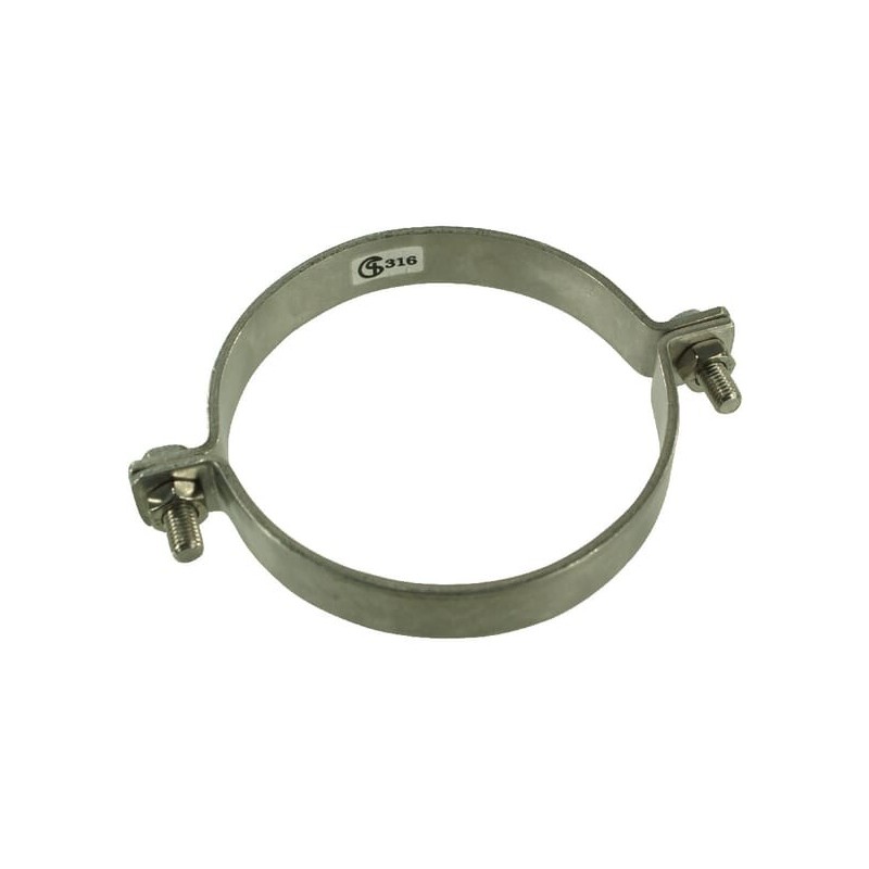 Pipe bracket set S.S. 33.7mm - PBS033RVS Pipe bracket set S.S. 33.7mm - PBS033RVS