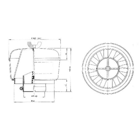 Vorfilter kpl. Donaldson - PBH001249