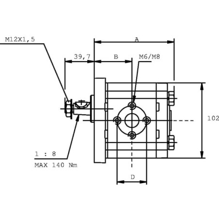 Zahnradpumpe Polaris 20 - PLP204S082E2