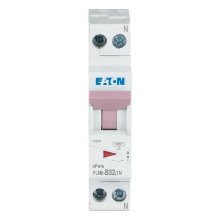 Miniature circuit-br 32A,1PN,B - PLN6B321N