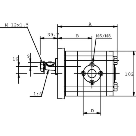 Pump PLP 20.14-S3 82-E2 LEB/EA - PLP2014S382E2