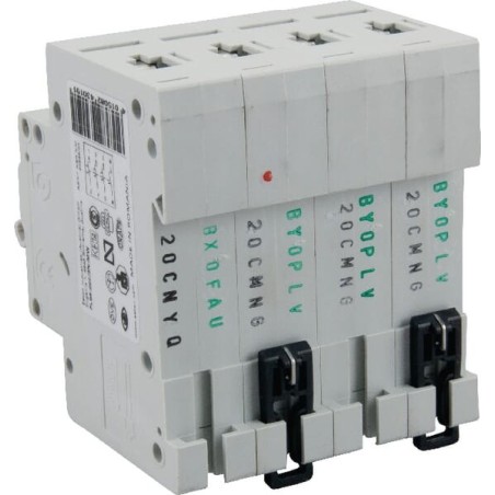 Miniature circuit breaker 20A,3PN,C - PLS6C203N
